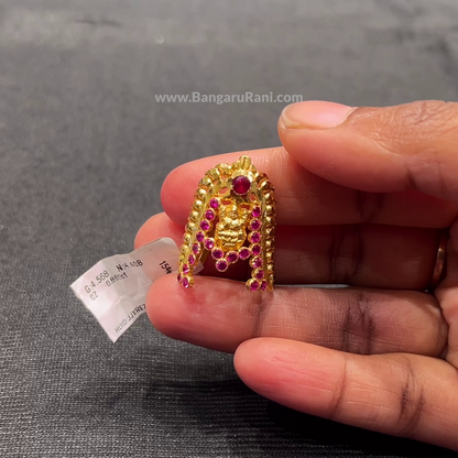 Anu Jewellers 4.408gms Ring 22K Yellow Gold