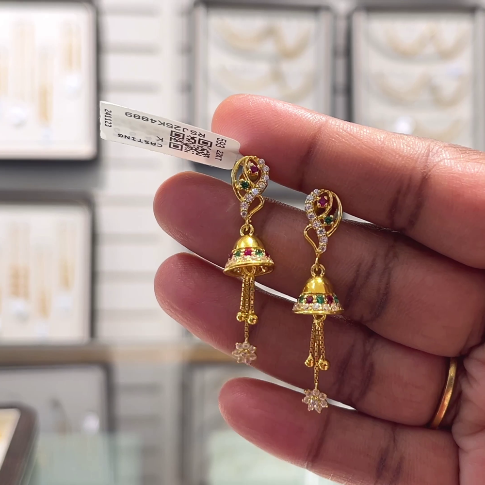 [make to order] 6.387gms EARRINGS 22K