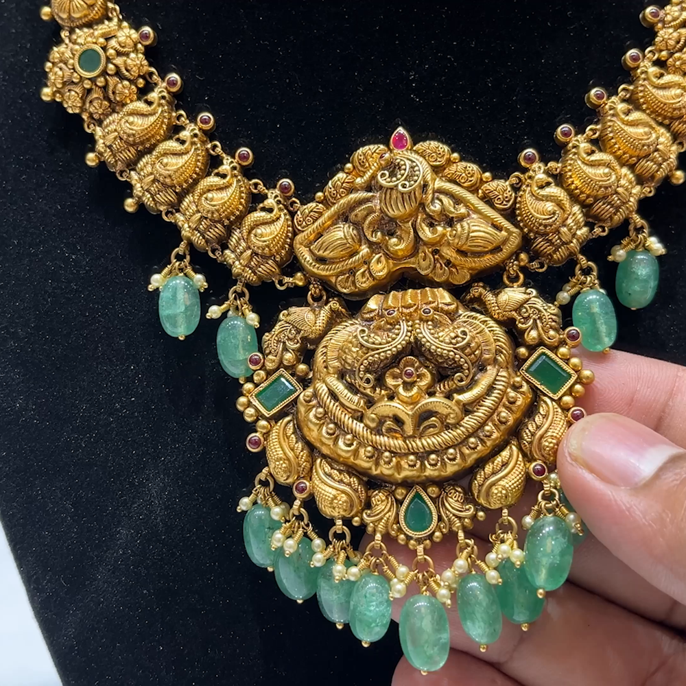 MUKUNDA JEWELLERS 36.686gms NECKLACE 22K Yellow Gold