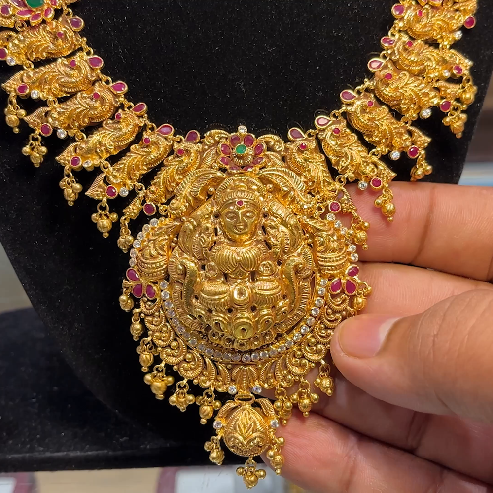 CHANDANA Brothers 54.222gms HARAMS 22K Yellow Gold