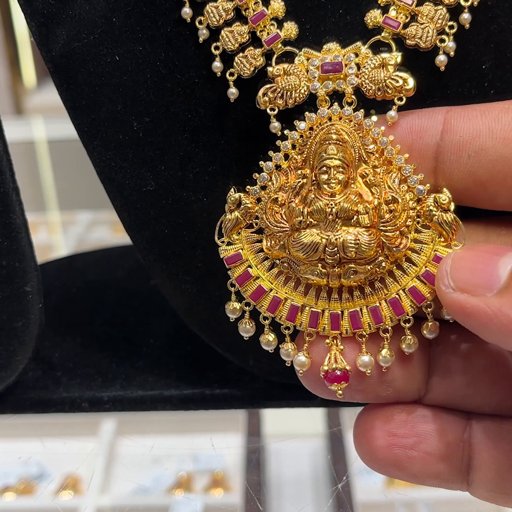 SOUTH INDIA 42.872gms HARAMS 22K Yellow Gold