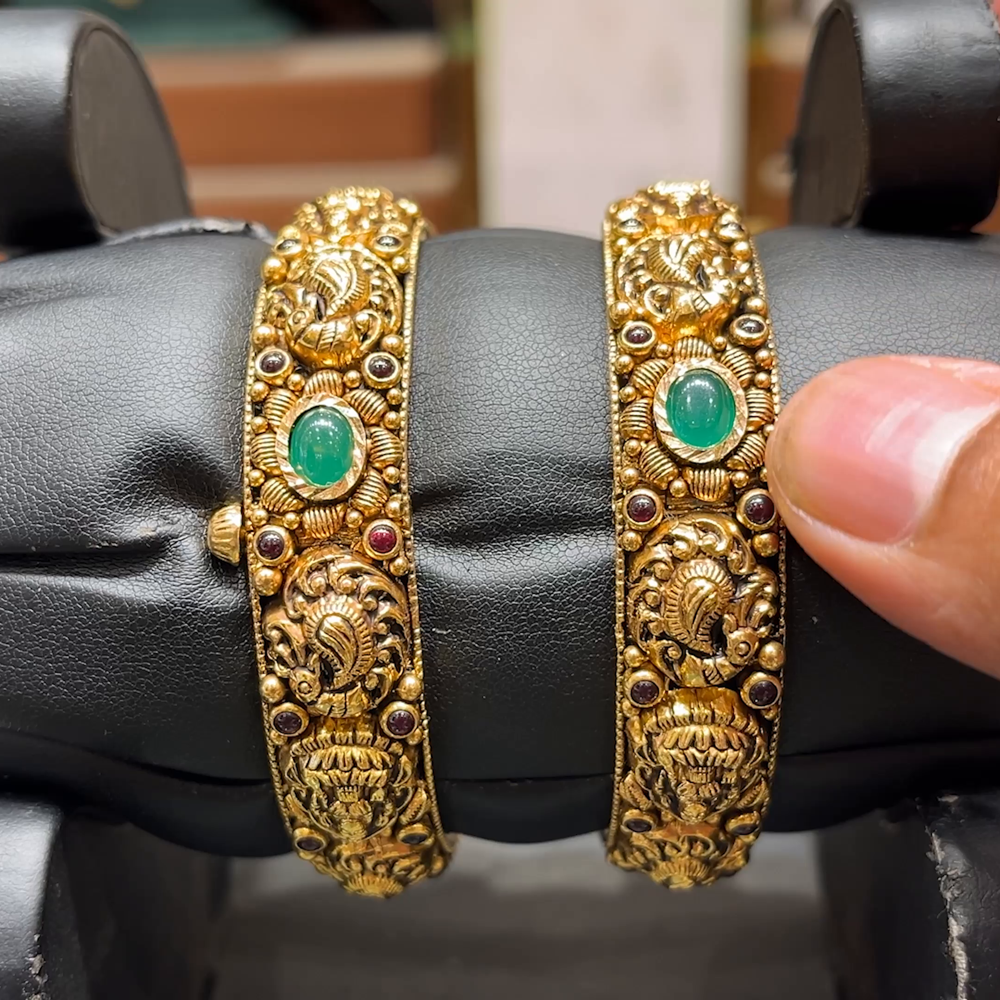 CMR 40.479gms BANGLES 22K Yellow Gold