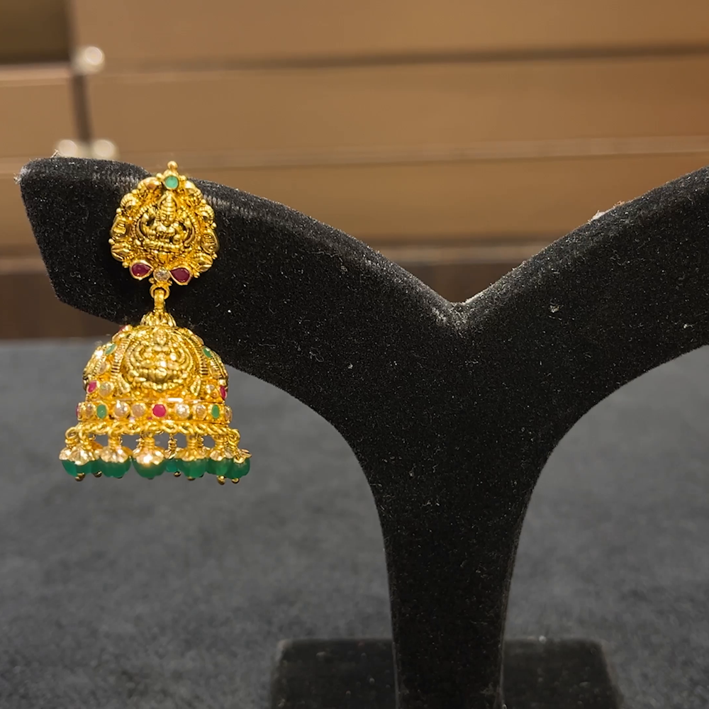 CHANDANA Brothers 19.35gms EARRINGS 22K Yellow Gold