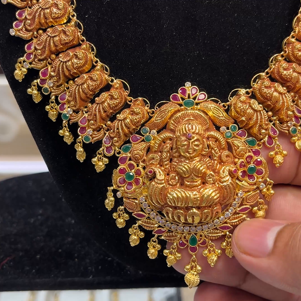 CHANDANA Brothers 44.62gms HARAMS 22K Yellow Gold