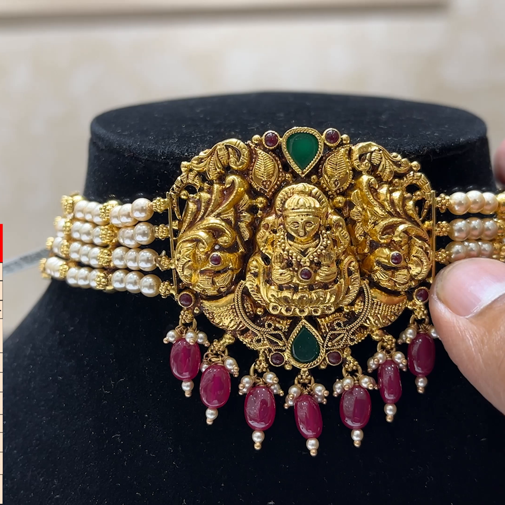 MUKUNDA JEWELLERS 25.662gms CHOKER 22K Yellow Gold