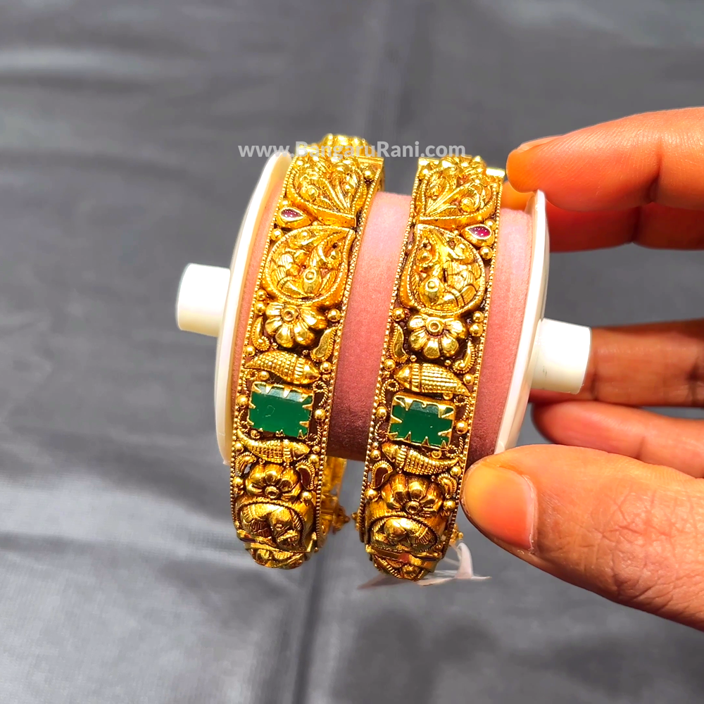 Anu Jewellers 18.253gms BANGLES 22K Yellow Gold