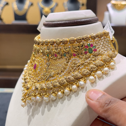 [make to order] 44.79gms CHOKER 22K