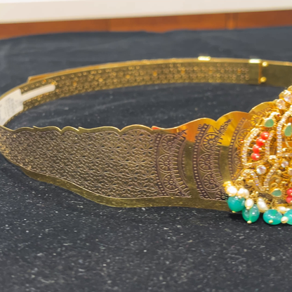 RS BROTHERS 120.66gms VADDANAM 22K Yellow Gold