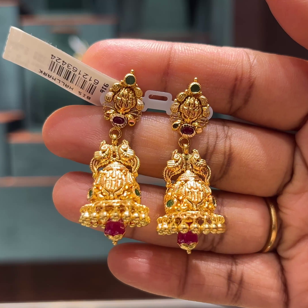 CMR 8.3gms EARRINGS 22K Yellow Gold