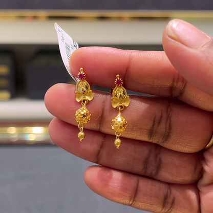 [make to order] 2.18gms EARRINGS 22K