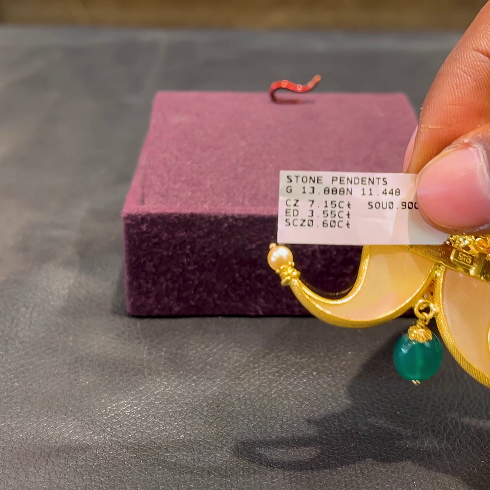 CMR 11.448gms Pendent 22K Yellow Gold