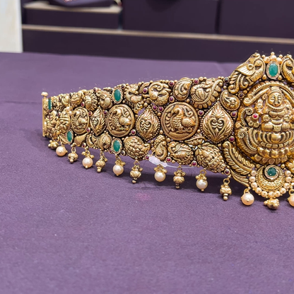 CMR 97.928gms VADDANAM 22K Nakshi