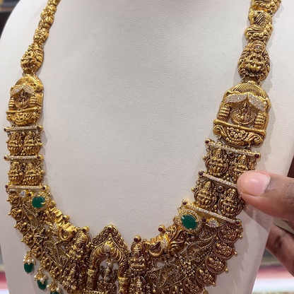 CHANDANA Brothers 82.6gms HARAMS 22K Yellow Gold