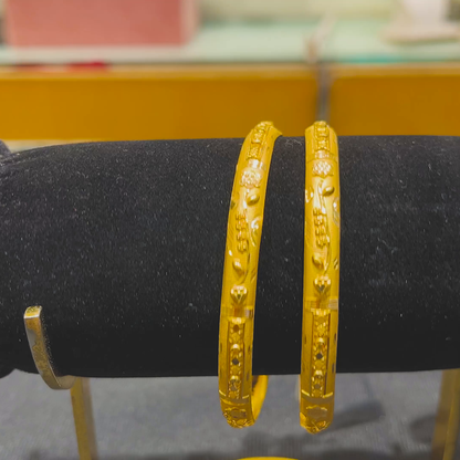 Anu Jewellers 18.181gms BANGLES 22K Yellow Gold