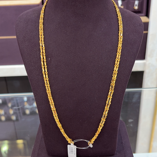 CMR 49.765gms CHAINS 22K Yellow Gold