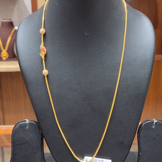 Chennai Shopping Mall 15.47gms CHAINS 22K Yellow Gold