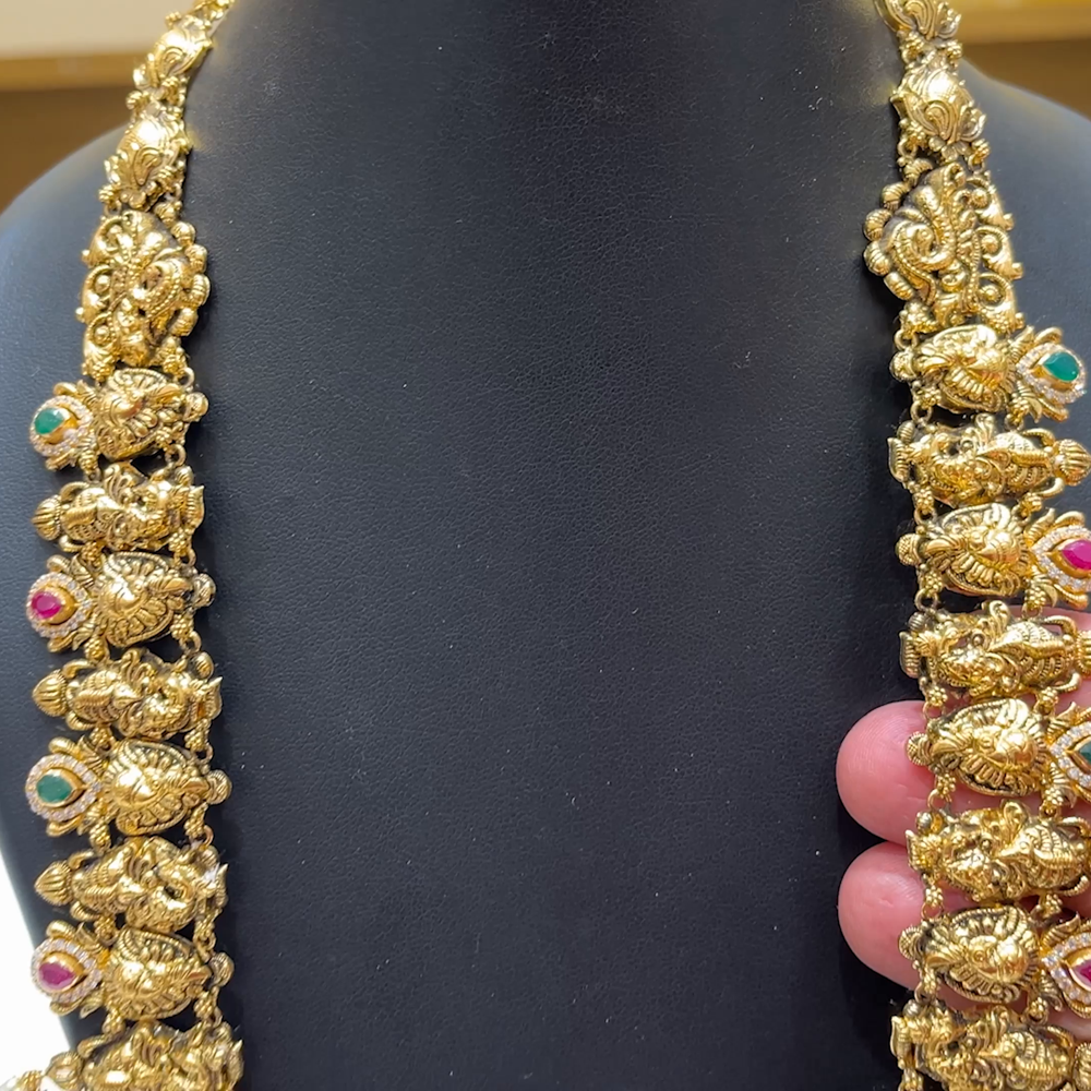 MUKUNDA JEWELLERS 90.396gms HARAMS 22K Yellow Gold