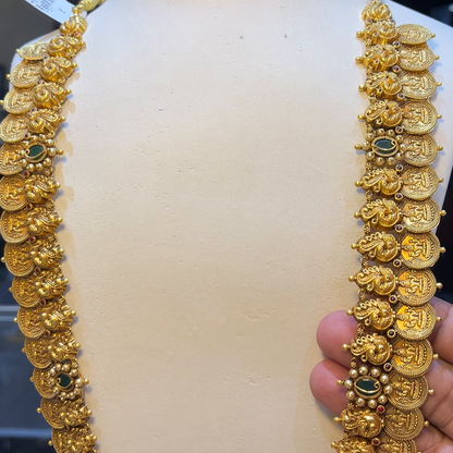 SOUTH INDIA 66.96gms HARAMS 22K Yellow Gold