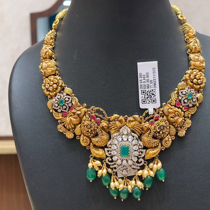 Chennai Shopping Mall 38.94gms NECKLACE 22K Yellow Gold