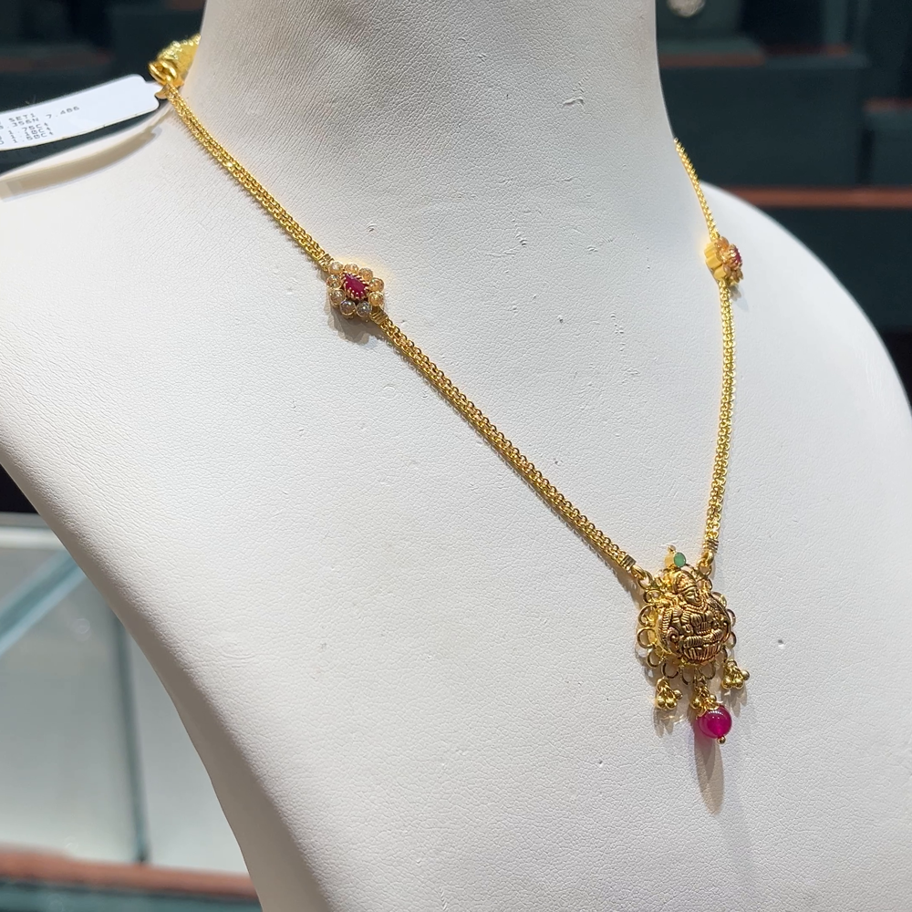 CMR 7.486gms NECKLACE 22K Yellow Gold