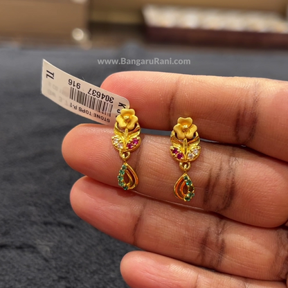 [make to order] 3.687gms EARRINGS 22K