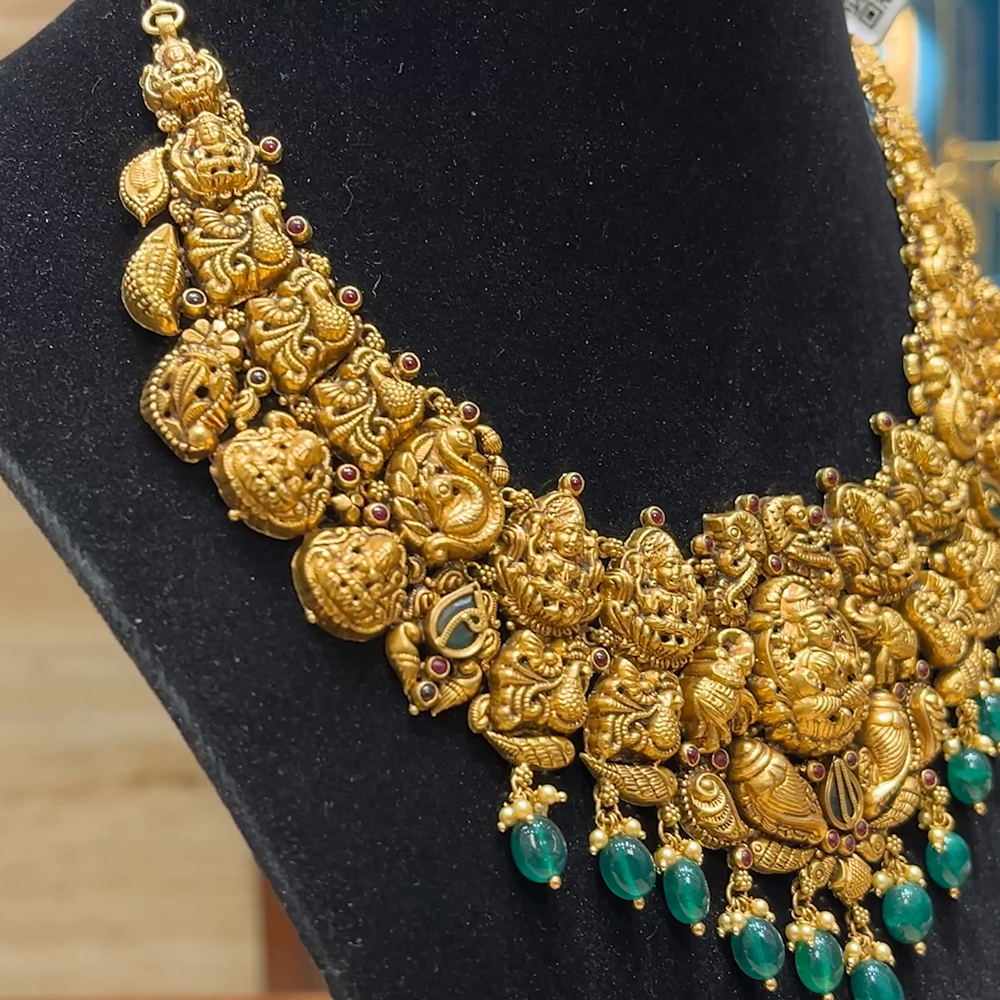 Chennai Shopping Mall 44.512gms NECKLACE 22K Yellow Gold