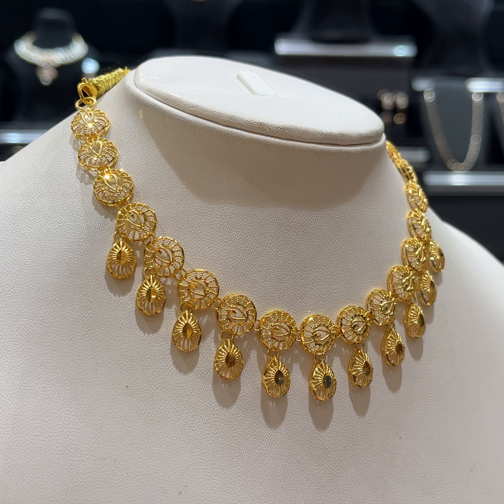 [make to order] 13.53gms NECKLACE 22K