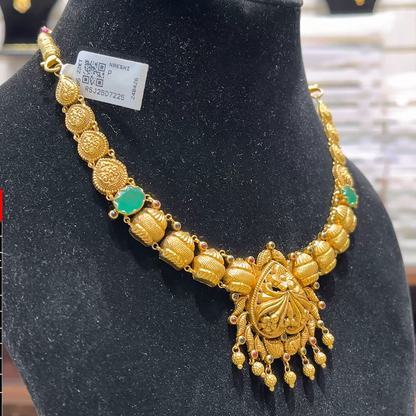 SOUTH INDIA 15.49gms NECKLACE 22K Yellow Gold