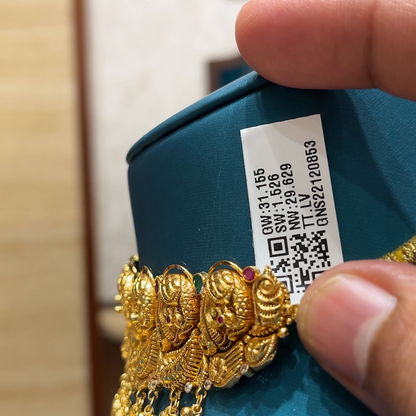 Chennai Shopping Mall 48.35gms HARAMS 22K Yellow Gold