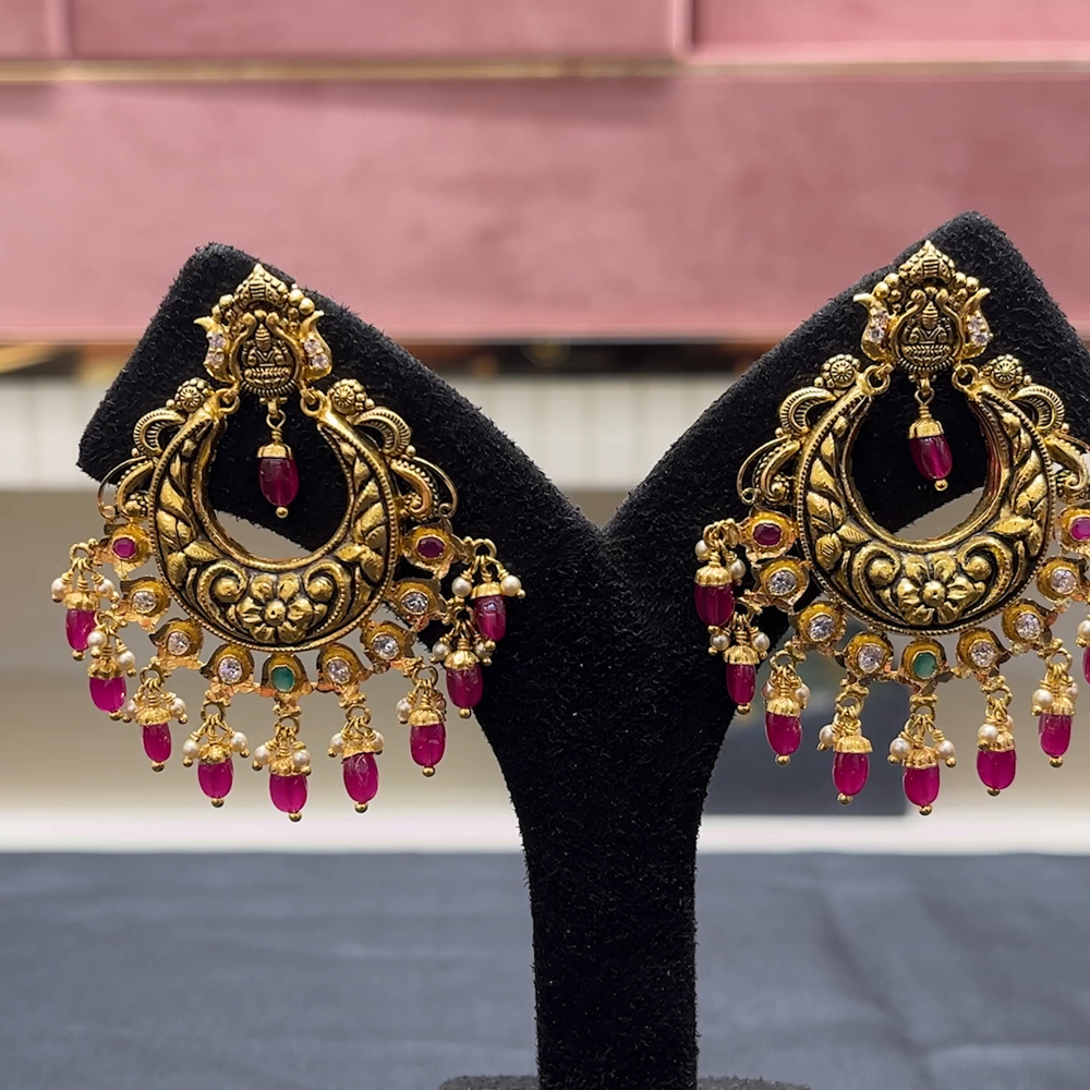 Anu Jewellers 19.979gms EARRINGS 22K Yellow Gold