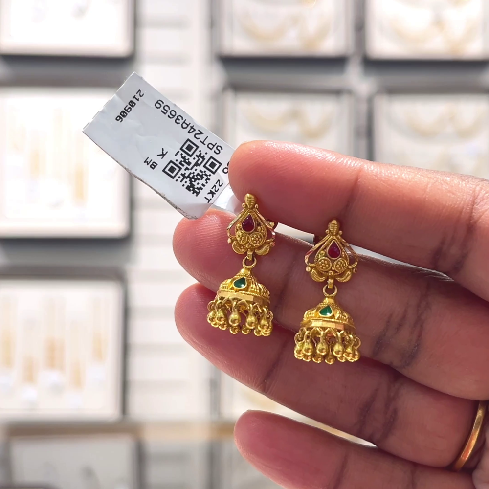 [make to order] 5.773gms EARRINGS 22K