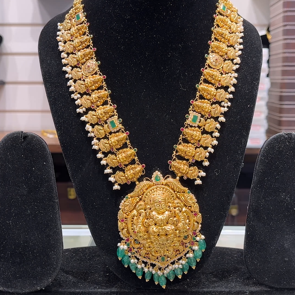 SOUTH INDIA 66.47gms HARAMS 22K Yellow Gold