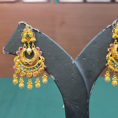 CMR 9.719gms EARRINGS 22K Yellow Gold