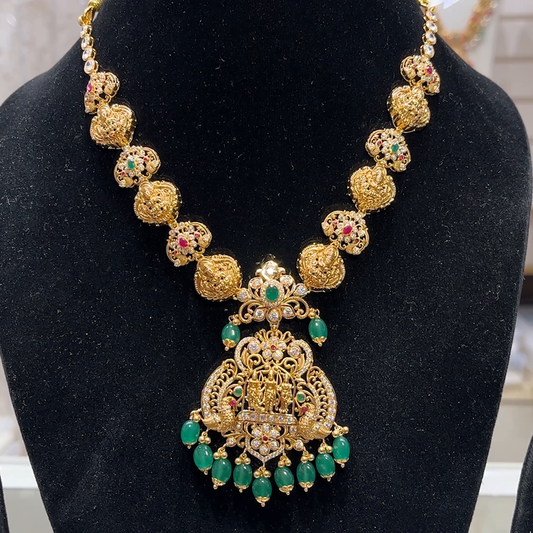 SOUTH INDIA 31.07gms NECKLACE 22K Yellow Gold