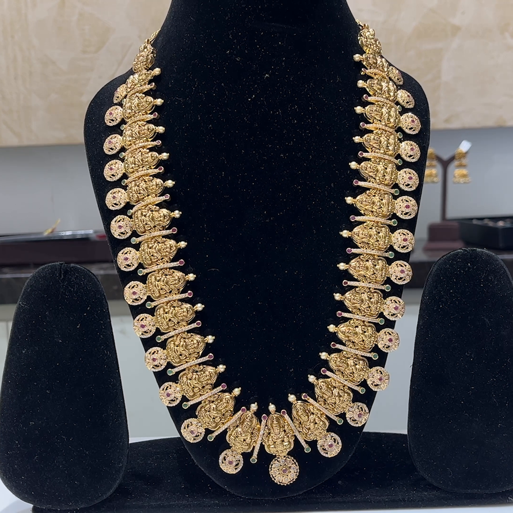 MUKUNDA JEWELLERS 86.648gms HARAMS 22K Yellow Gold