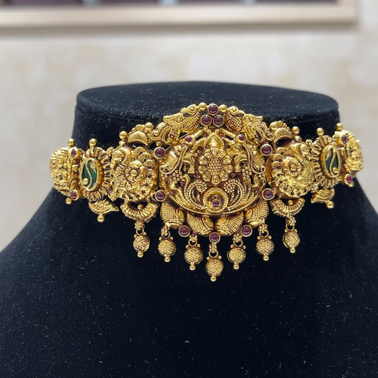 MUKUNDA JEWELLERS 21.094gms CHOKER 22K Yellow Gold