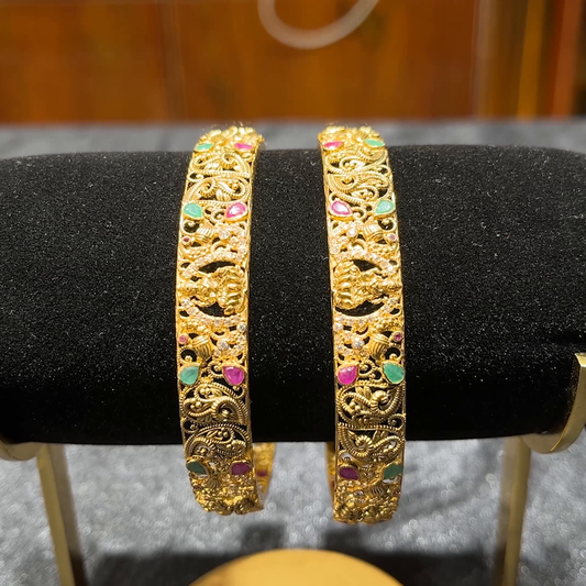 MUKUNDA JEWELLERS 16.497gms BANGLES 22K Yellow Gold