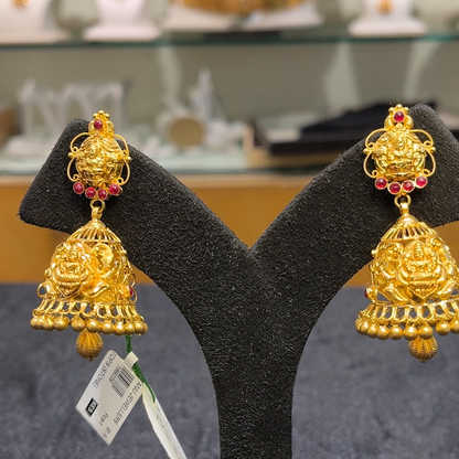 Anu Jewellers 15.51gms EARRINGS 22K Yellow Gold