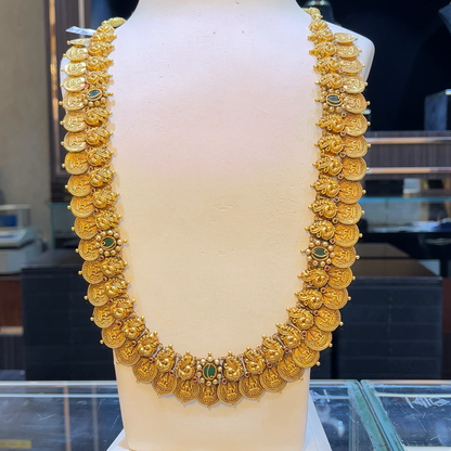 SOUTH INDIA 66.96gms HARAMS 22K Yellow Gold