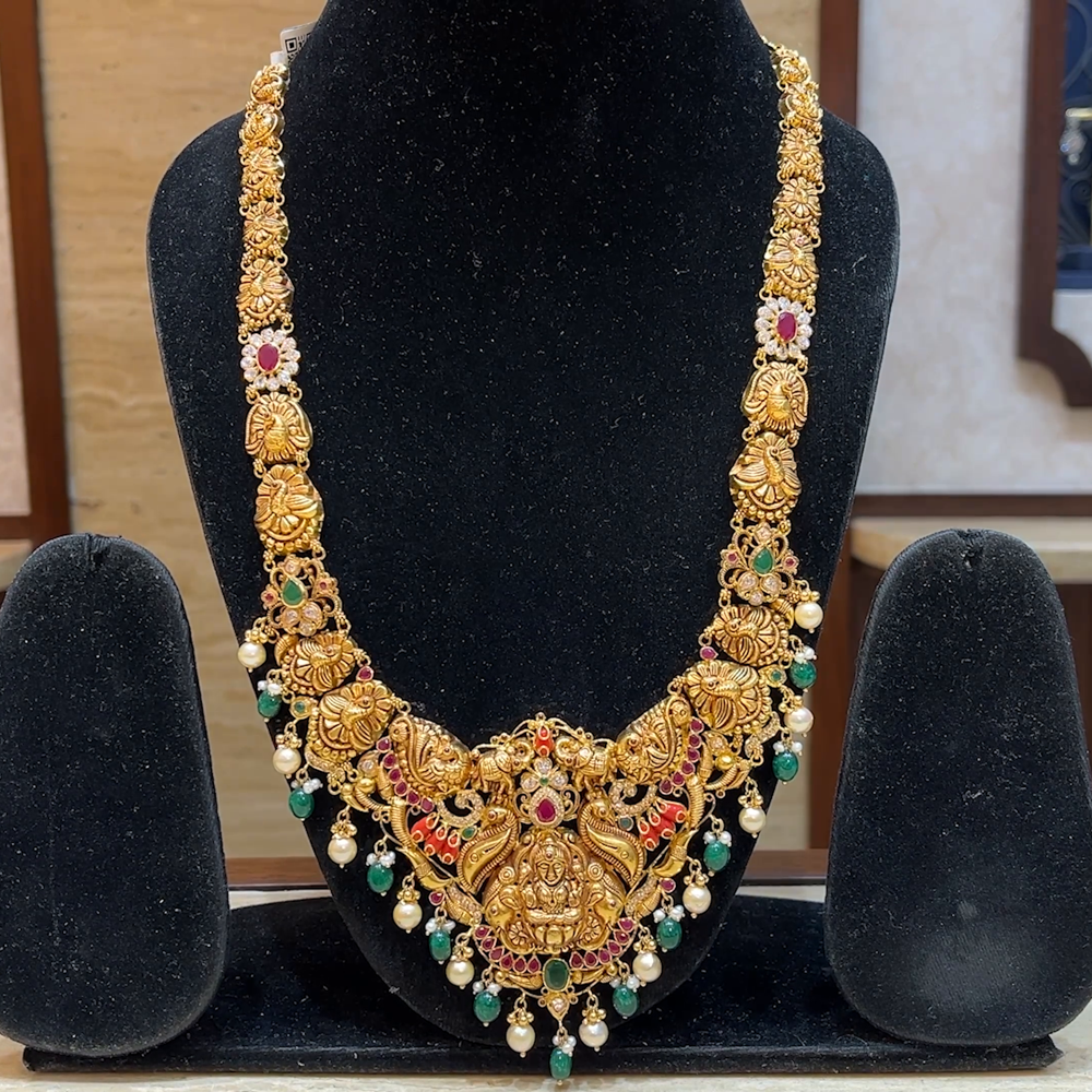 Chennai Shopping Mall 57.205gms HARAMS 22K Yellow Gold