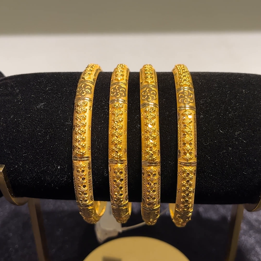 CMR 39.502gms BANGLES 22K Yellow Gold