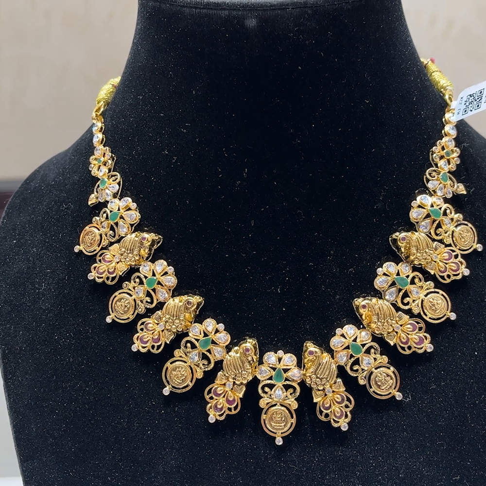 MUKUNDA JEWELLERS 20.76gms NECKLACE 22K Yellow Gold