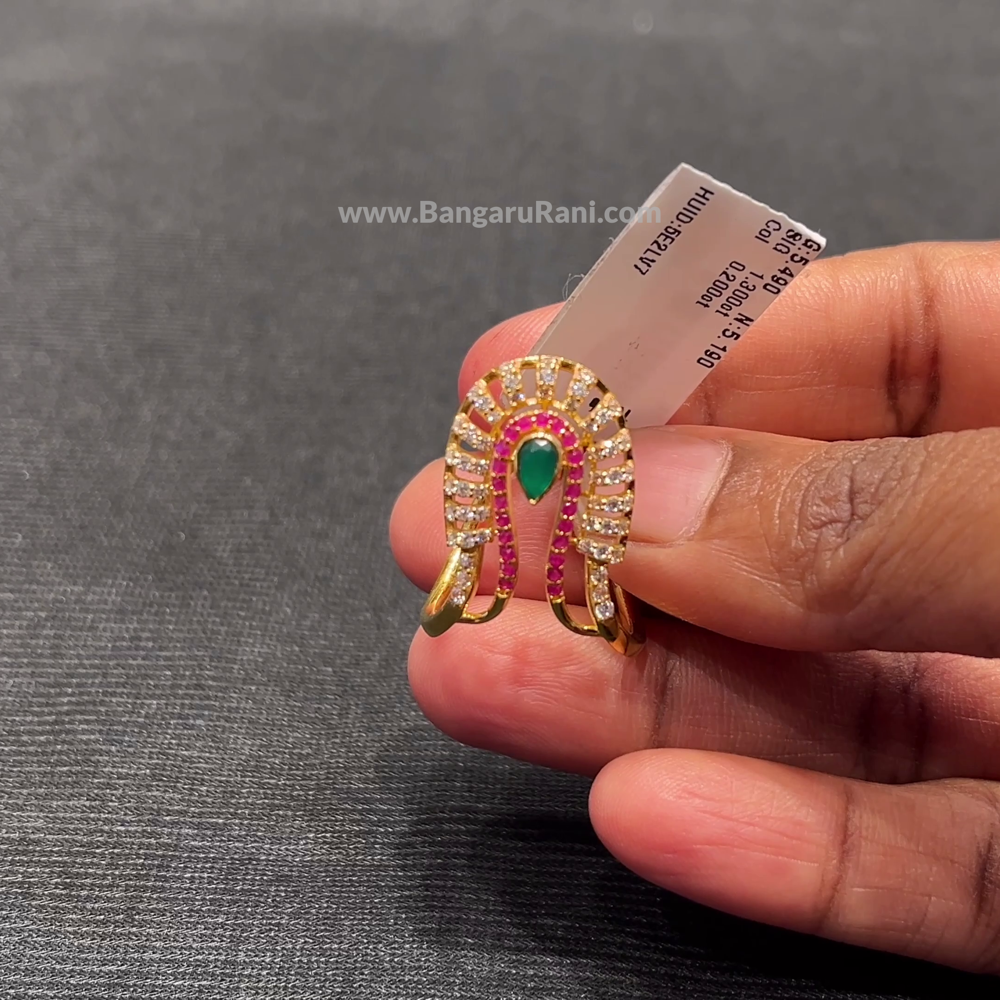 Anu Jewellers 5.19gms Ring 22K Yellow Gold