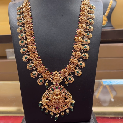 CHANDANA Brothers 92.2gms HARAMS 22K Yellow Gold