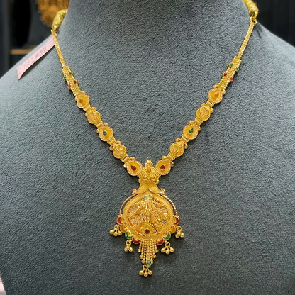 Kriya Jewellers 14.688gms NECKLACE 22K Yellow Gold