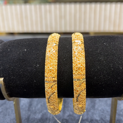 Kriya Jewellers 37.57gms BANGLES 22K Yellow Gold