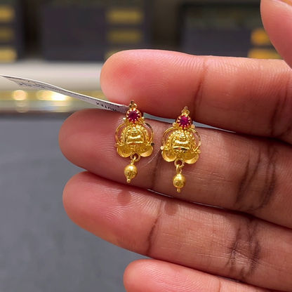 [make to order] 1.335gms EARRINGS 22K