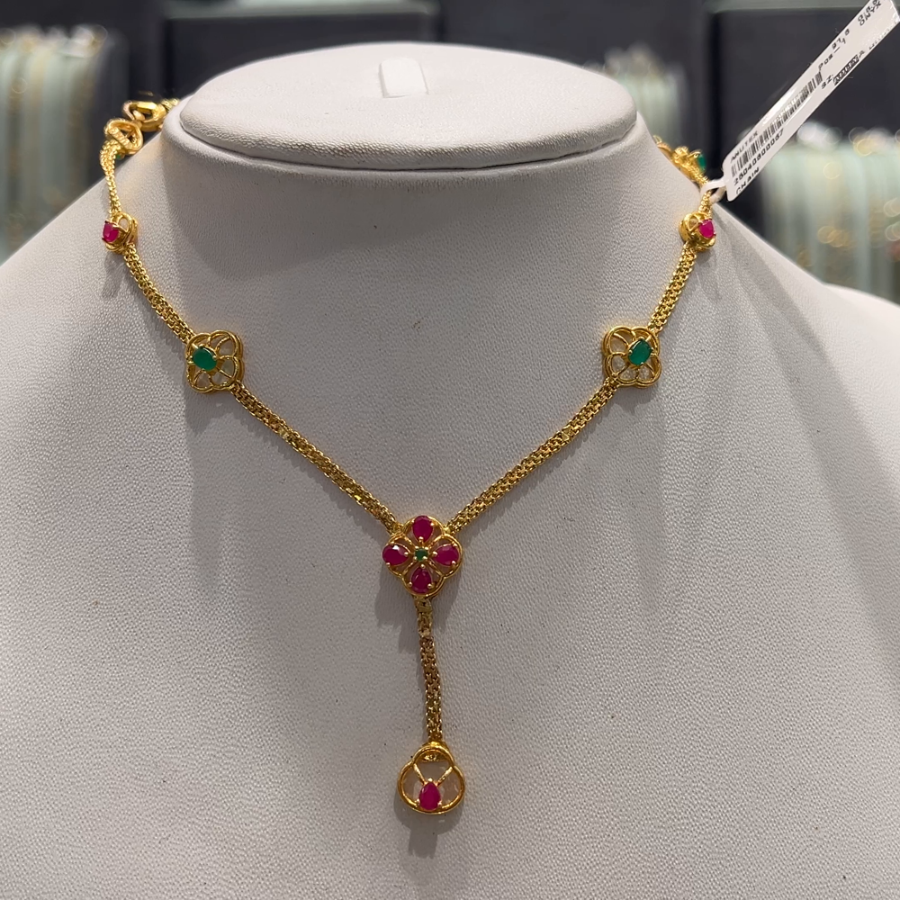 Anu Jewellers 8.191gms CHAINS 22K Yellow Gold