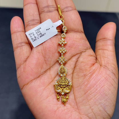 RS BROTHERS 5.715gms Papitabilla 22K Yellow Gold