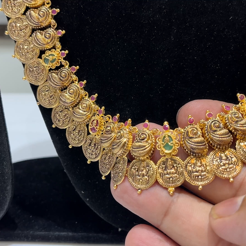 MUKUNDA JEWELLERS 69.23gms HARAMS 22K Yellow Gold